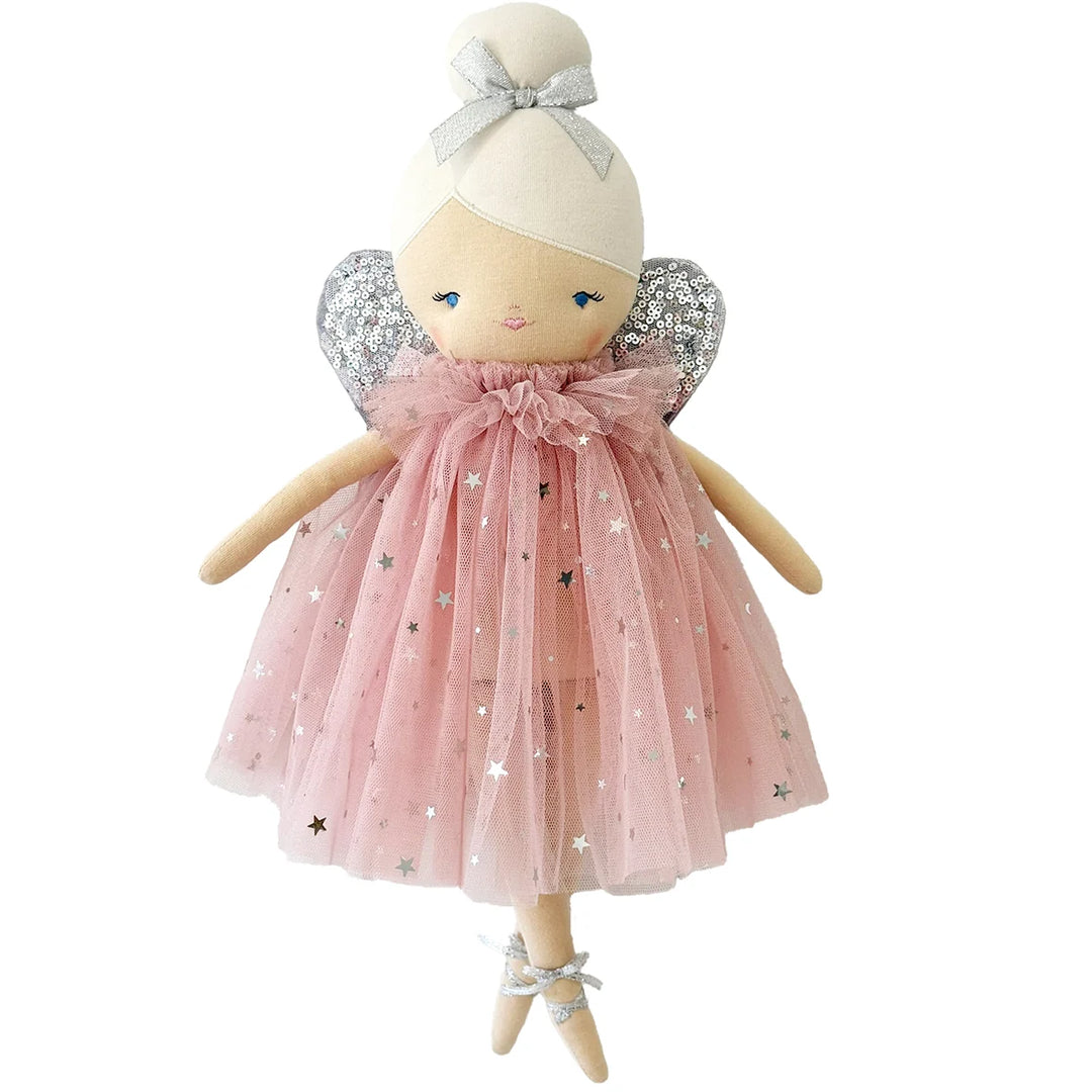 Posy Fairy Doll Pink Silver