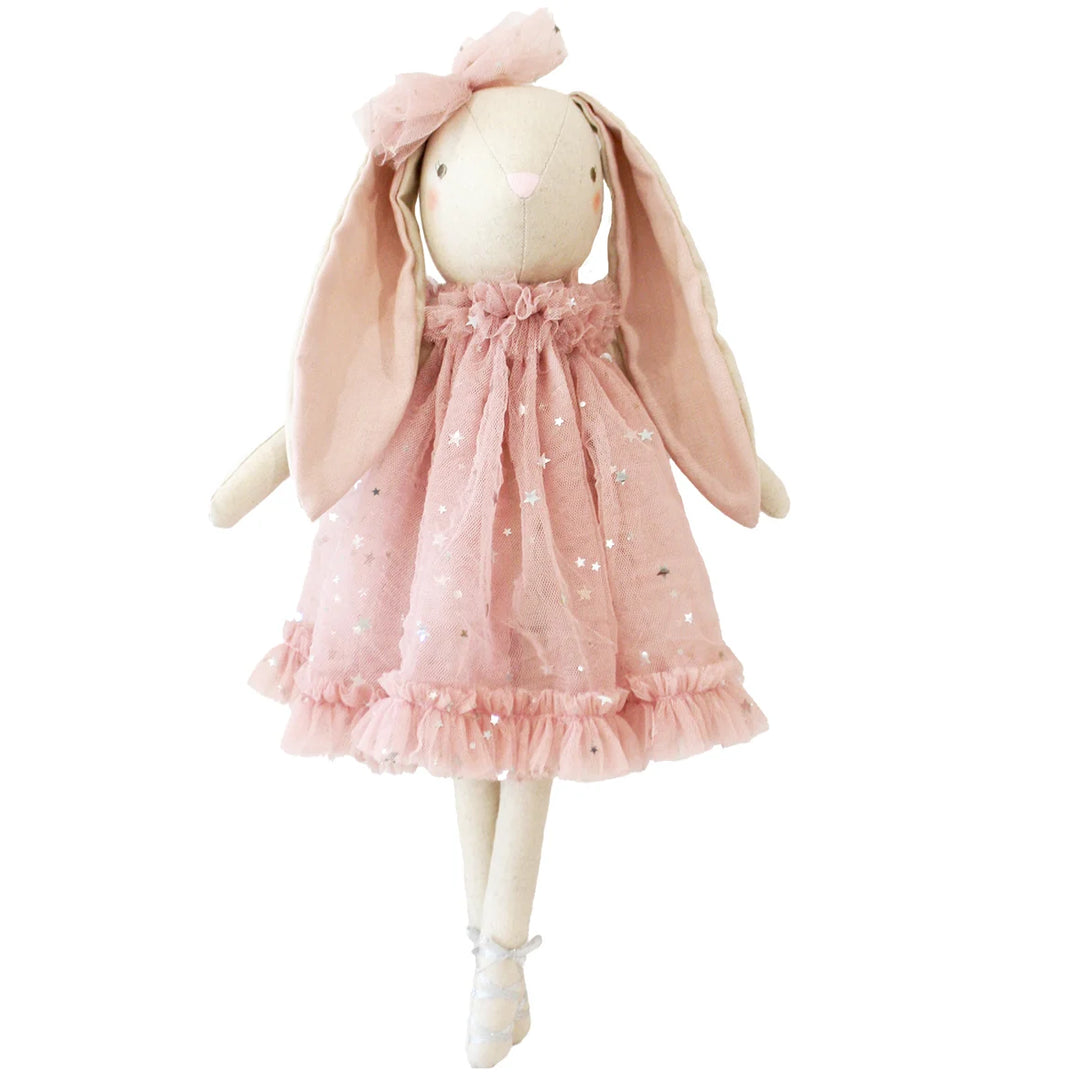 Belle Bunny Pink Silver