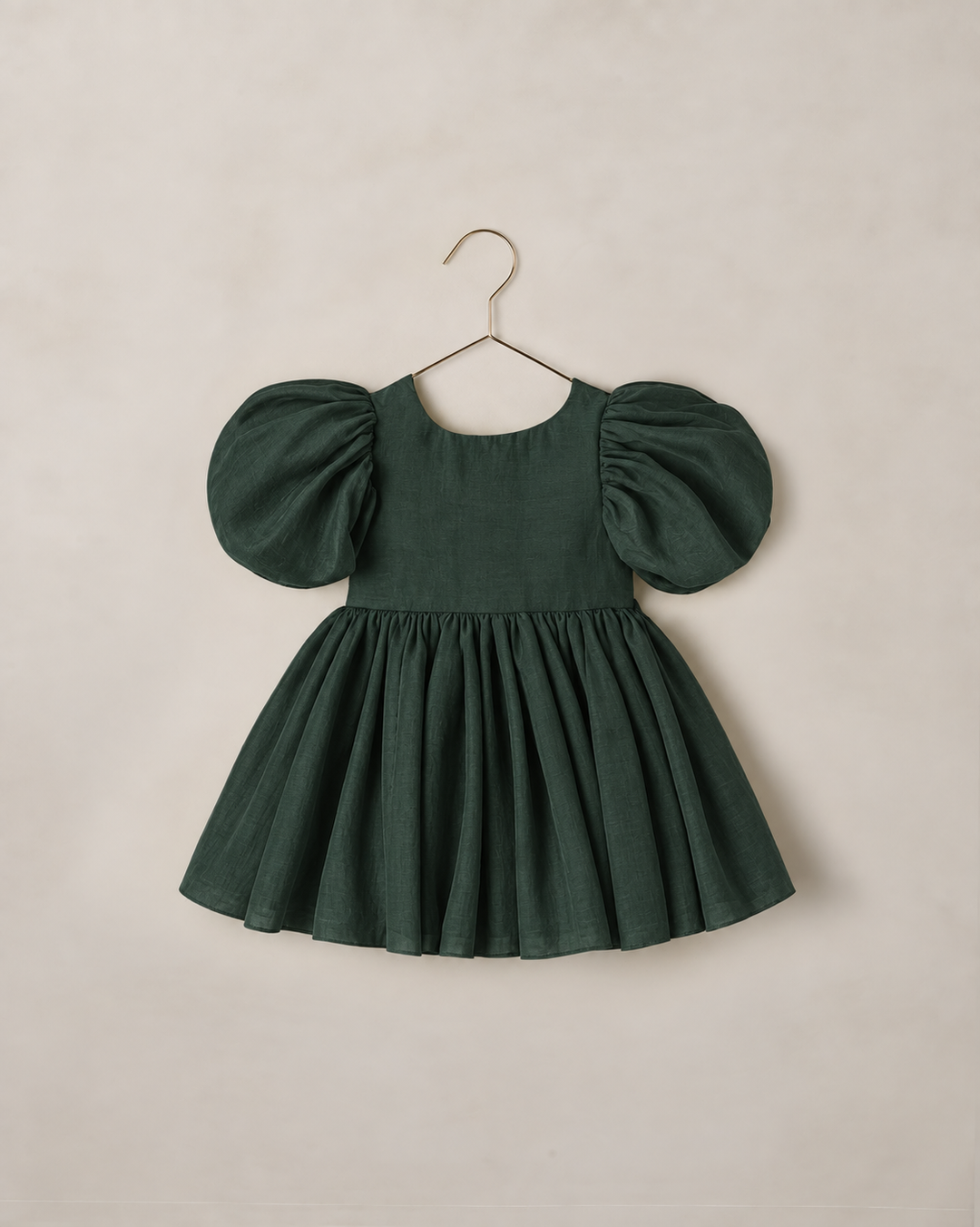 Sofia Dress - Green Shimmer