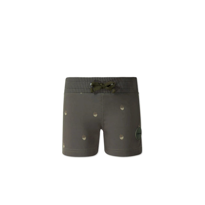 Noah Swim Short - Acorn Wolf