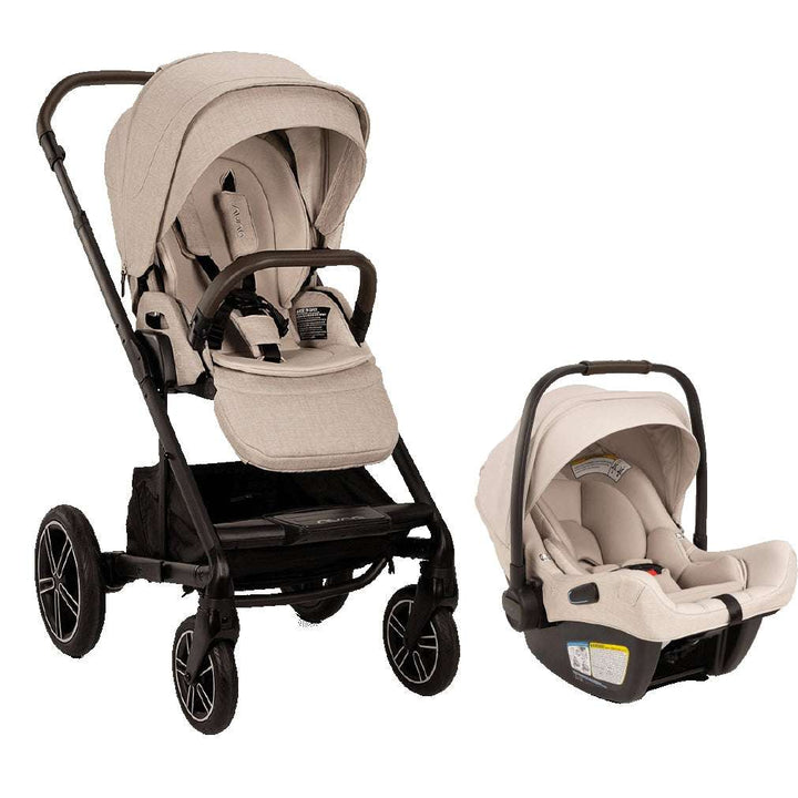 Nuna Mixx Next Stroller + Pipa Aire RX Infant Car Seat Travel System Nuna Biscotti   [variant_option4] [variant_option5] [variant_option6] [variant_option7] [variant_option8] [variant_option9] 24