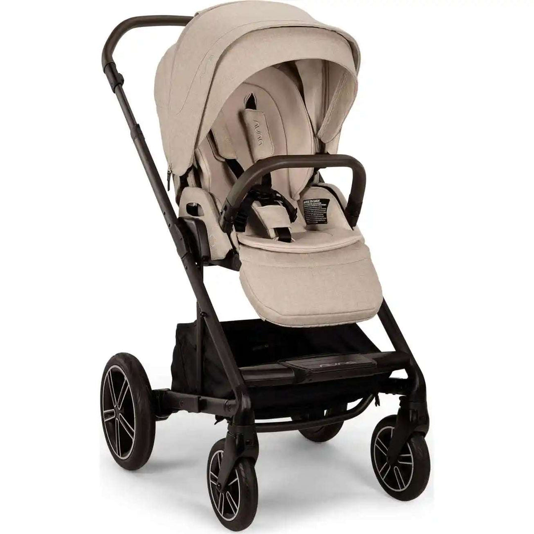 Nuna Mixx Next Stroller with MagneTech Secure Snap Nuna Biscotti   [variant_option4] [variant_option5] [variant_option6] [variant_option7] [variant_option8] [variant_option9] 84