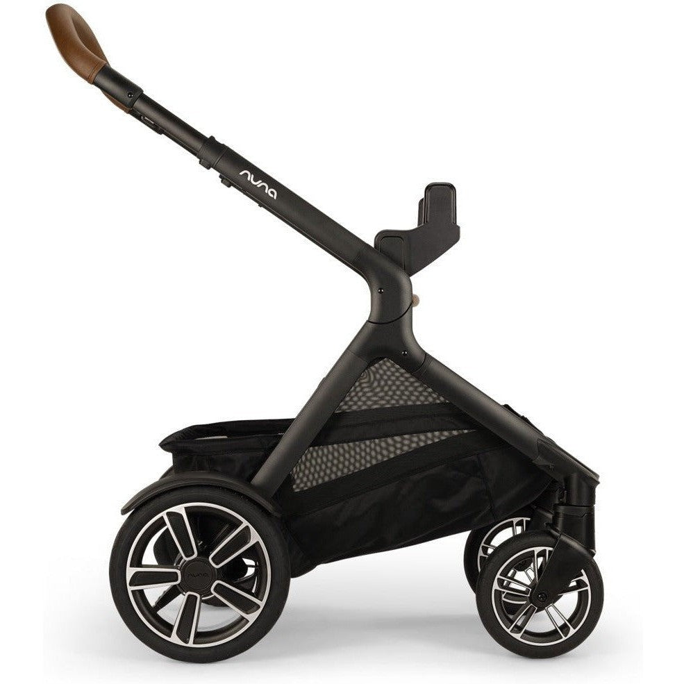 nuna stroller with bassinet and car seat Nuna DEMI Next + Rider Board Stroller Caviar