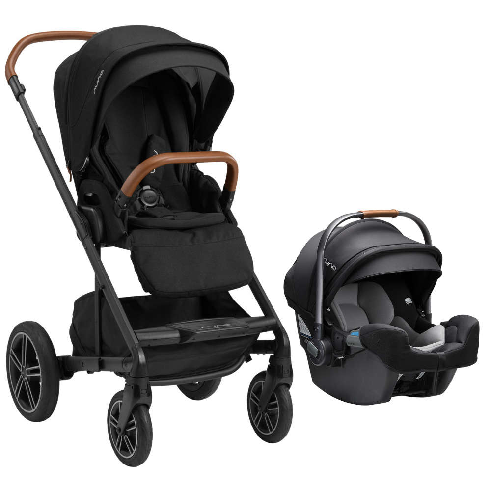 best travel stroller nuna Nuna MIXX Next Stroller + PIPA RX Travel System Caviar