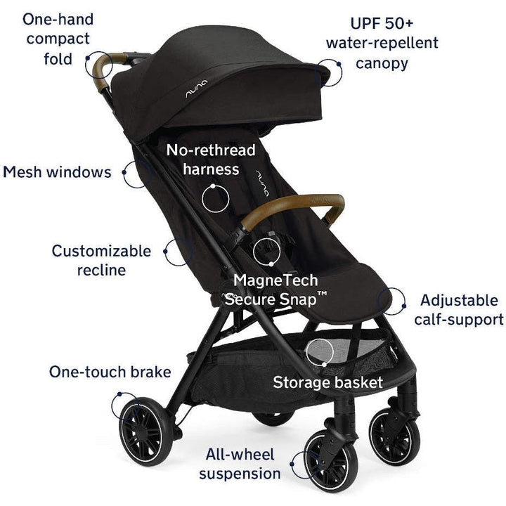 Nuna Trvl Stroller + Carry Bag