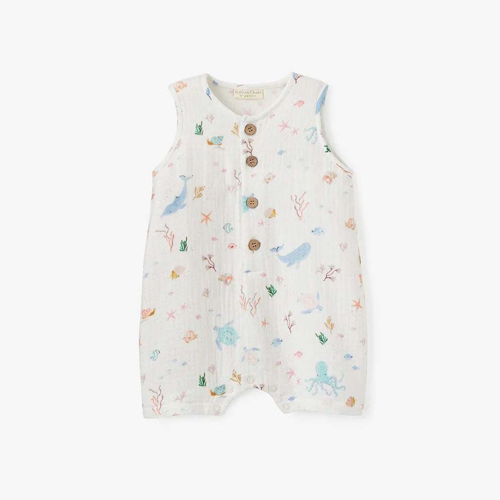 Ocean Adventure Muslin Shortall Elegant Baby 3-6M   [variant_option4] [variant_option5] [variant_option6] [variant_option7] [variant_option8] [variant_option9] 1