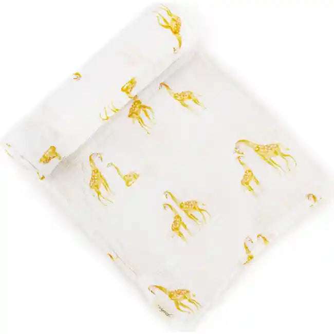 Organic Swaddle Blanket Follow Me Giraffe Pehr Designs    [variant_option4] [variant_option5] [variant_option6] [variant_option7] [variant_option8] [variant_option9] 1