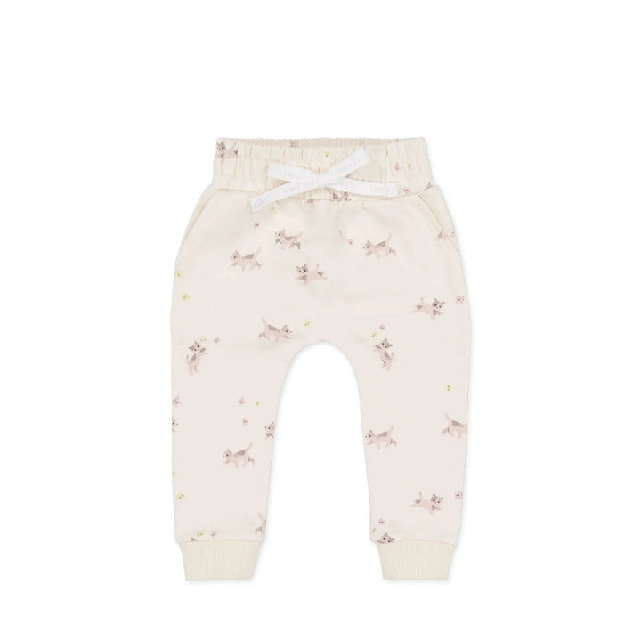 Morgan Track Pant - Playful Kittens Whisper