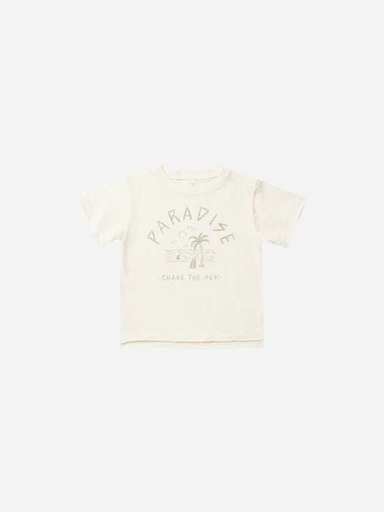 Paradise Raw Edge Tee Rylee + Cru 3-6M   [variant_option4] [variant_option5] [variant_option6] [variant_option7] [variant_option8] [variant_option9] 1