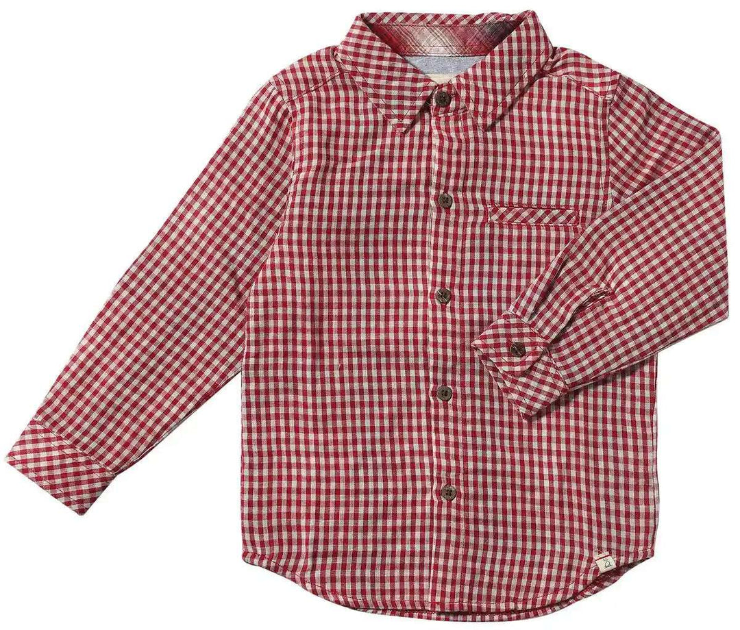 Parker Red Plaid Woven Shirt Me & Henry 6-9M   [variant_option4] [variant_option5] [variant_option6] [variant_option7] [variant_option8] [variant_option9] 1