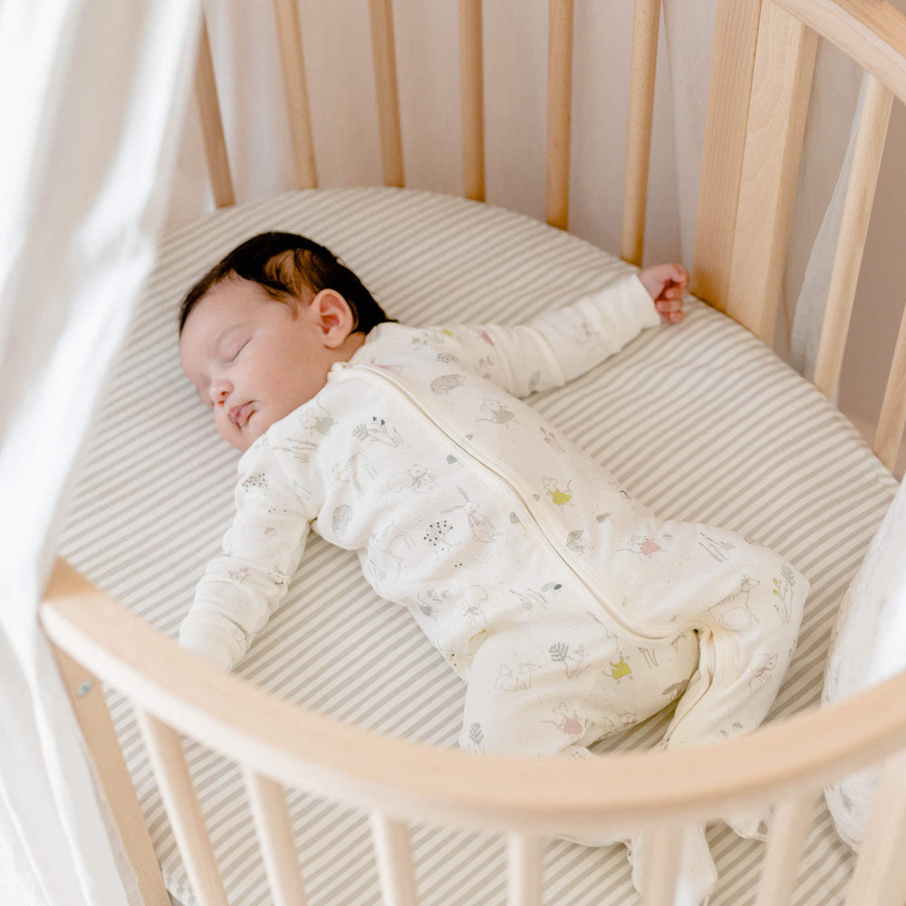 stokke sleepi sheets Stokke Sleepi Mini Fitted Sheet by Pehr V3