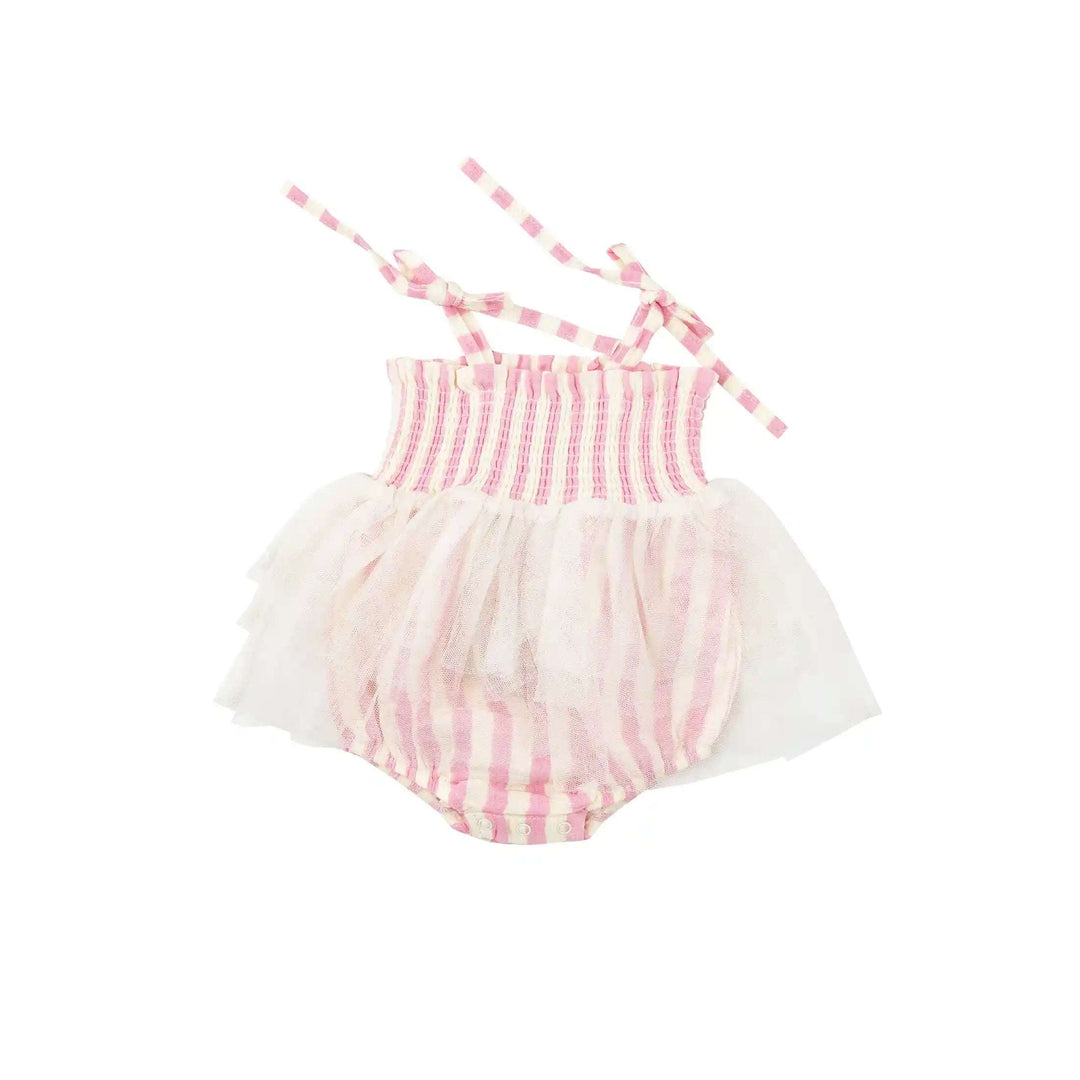 Pink Stripe Tutu Bubble Angel Dear 0-6M   [variant_option4] [variant_option5] [variant_option6] [variant_option7] [variant_option8] [variant_option9] 1