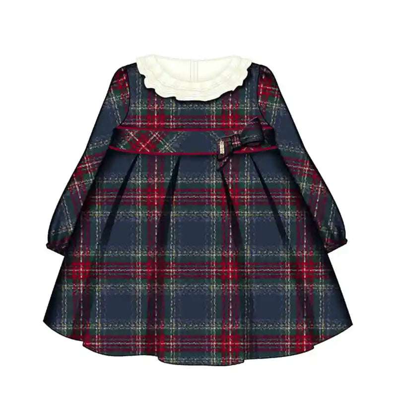 Plaid Dress Navy Cherry 2903 Mayoral 6M   [variant_option4] [variant_option5] [variant_option6] [variant_option7] [variant_option8] [variant_option9] 1