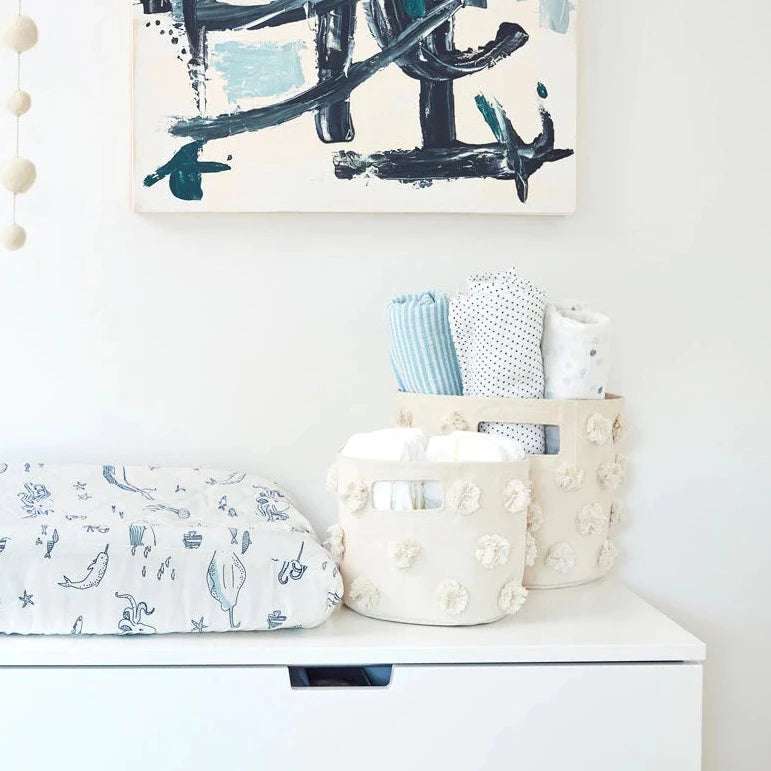Pehr Designs Pom Pom Basket - Thumbnail 3