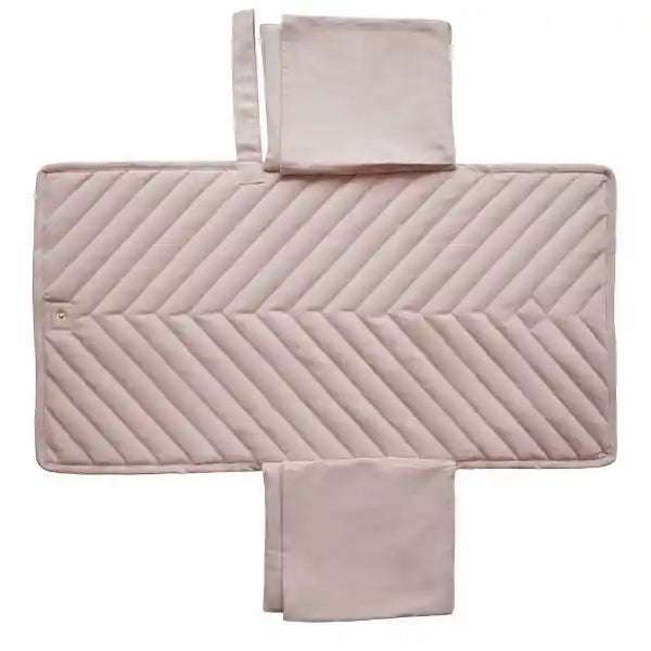 Portable Changing Pad- Blush Mushie & Co    [variant_option4] [variant_option5] [variant_option6] [variant_option7] [variant_option8] [variant_option9] 2