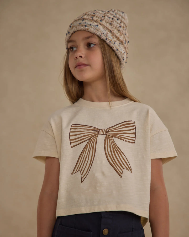 BOXY TEE || BOW