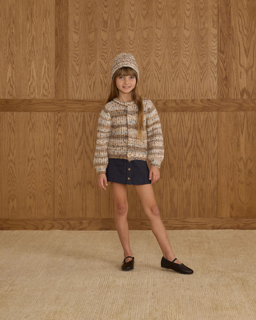CHEYENNE CARDIGAN || STONE MULTI-STRIPE