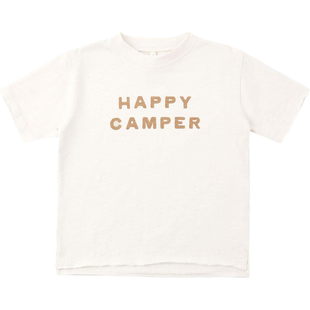 Raw Edge Tee || Happy Camper