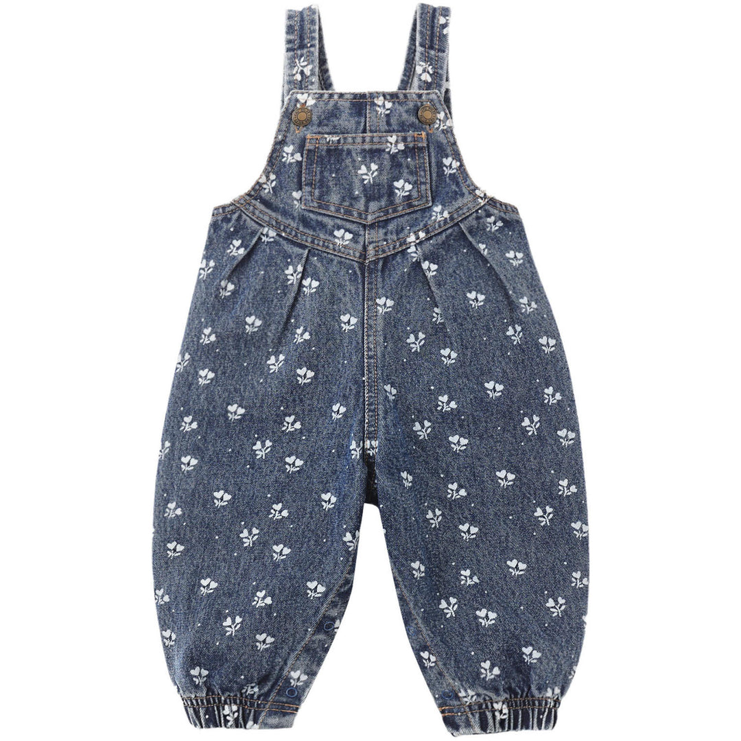 Vintage Overall || Heart Ditsy
