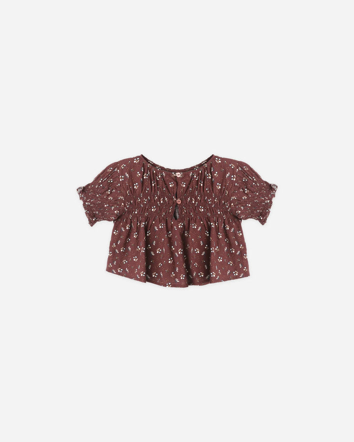 COLETTE TOP || HARVEST BERRY