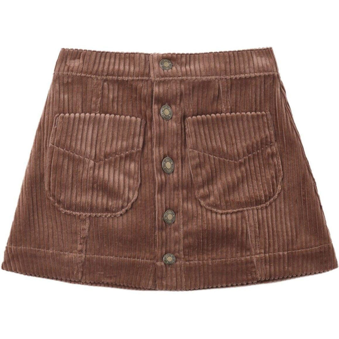 Denver Mini Skirt || Mulberry