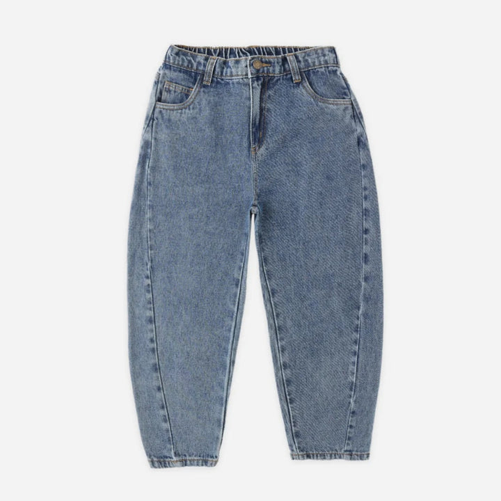 BARREL PANT || INDIGO DENIM