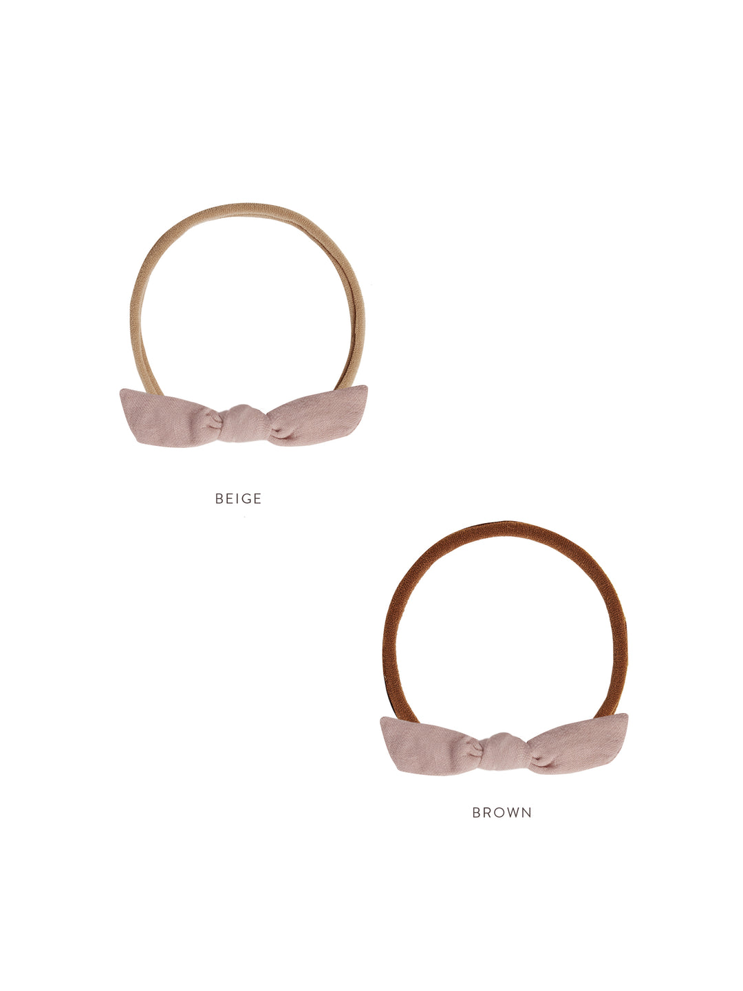 Little Knot Headband- Mauve