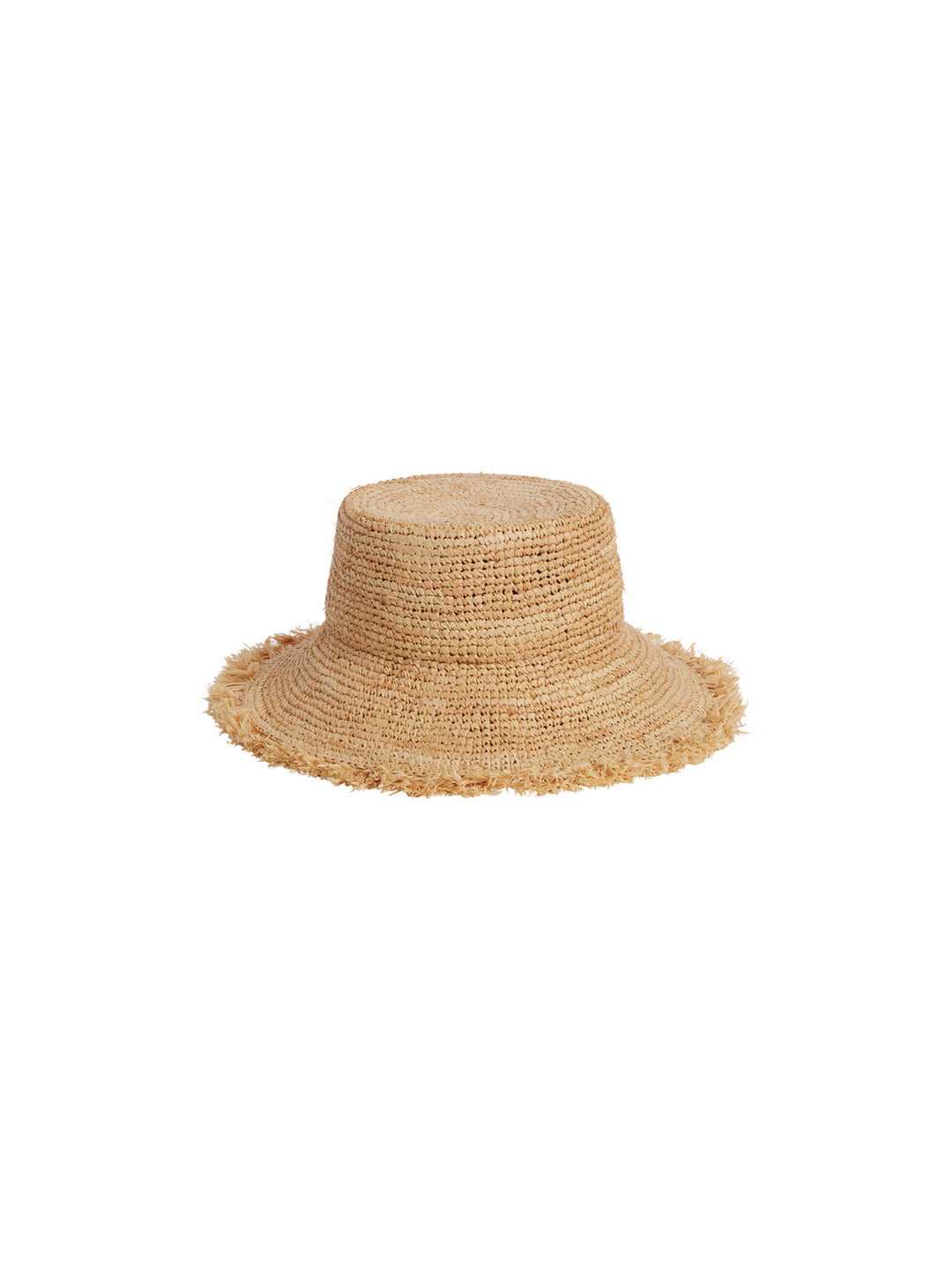 Straw Bucket Hat- Straw