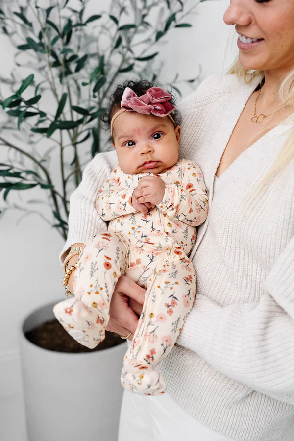 Rachel Zipper Footie