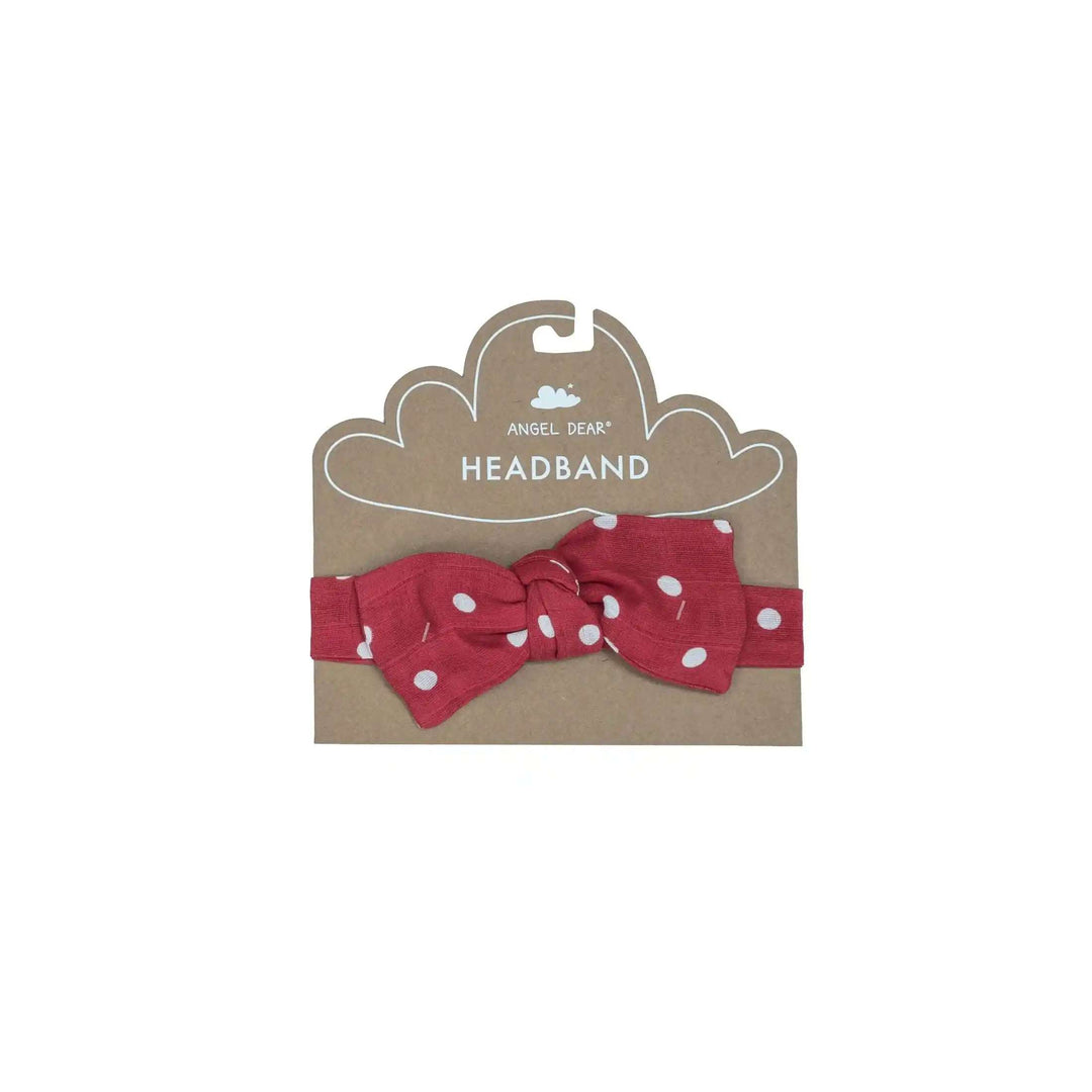 Red Polka Dot Headband Angel Dear 0-12M   [variant_option4] [variant_option5] [variant_option6] [variant_option7] [variant_option8] [variant_option9] 1