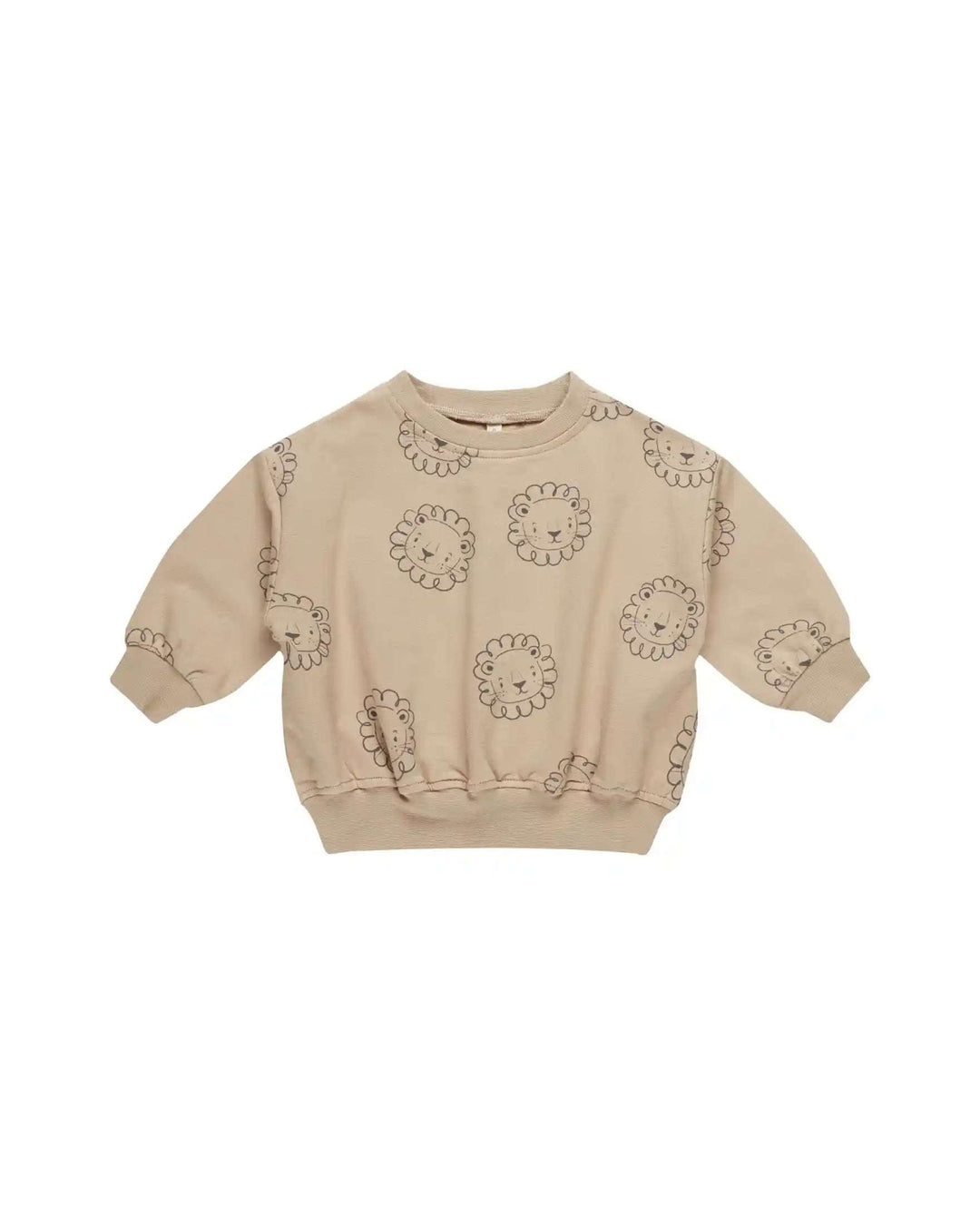 Relaxed Fleece Sweatshirt- Lions Quincy Mae 3-6M   [variant_option4] [variant_option5] [variant_option6] [variant_option7] [variant_option8] [variant_option9] 1