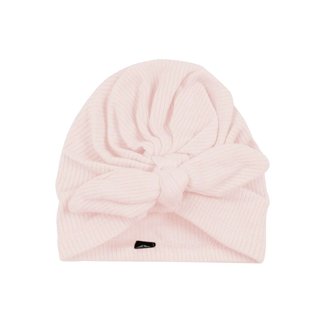 Ribbed Headwrap in Blush Kyte Baby 0-3M   [variant_option4] [variant_option5] [variant_option6] [variant_option7] [variant_option8] [variant_option9] 1