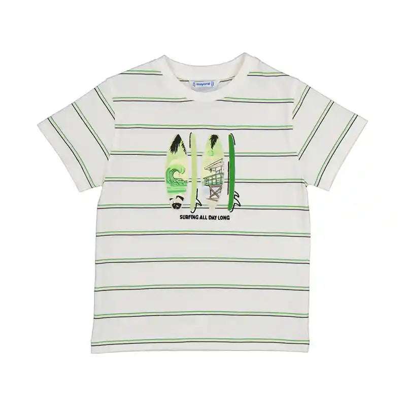 S/s striped Celery t-shirt 3017 Mayoral 2T   [variant_option4] [variant_option5] [variant_option6] [variant_option7] [variant_option8] [variant_option9] 1