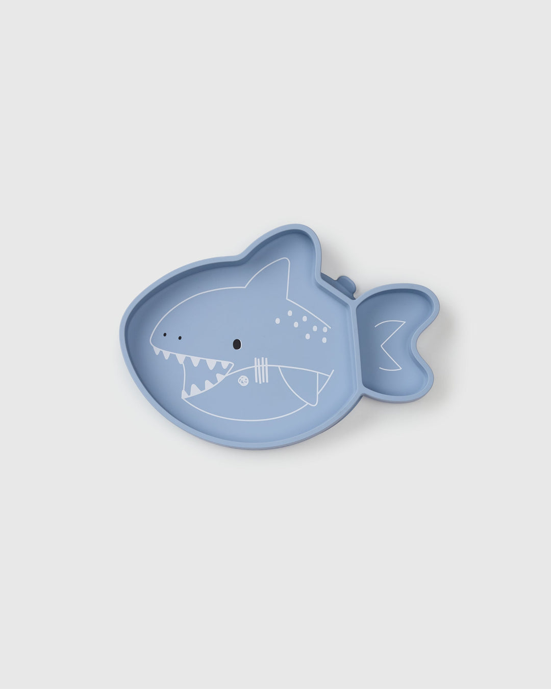Baby Suction Plate - Sarah Shark by Loulou Lollipop