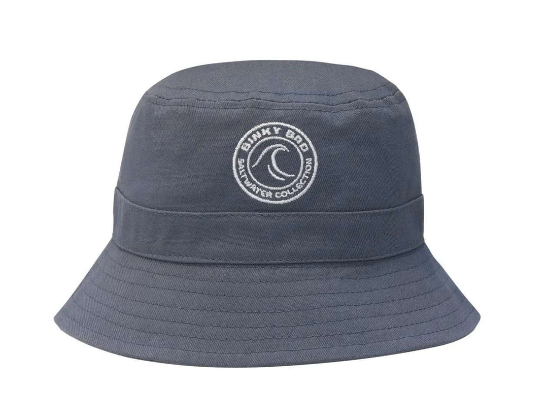 Salt Creek (Blue Charcoal) Bucket Hat BinkyBro Infant (4M-12M)   [variant_option4] [variant_option5] [variant_option6] [variant_option7] [variant_option8] [variant_option9] 1