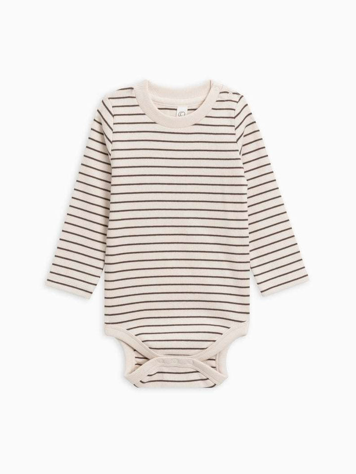 Sammy Ribbed L/S Bodysuit Jax Stripe colored organics 0-3M   [variant_option4] [variant_option5] [variant_option6] [variant_option7] [variant_option8] [variant_option9] 1