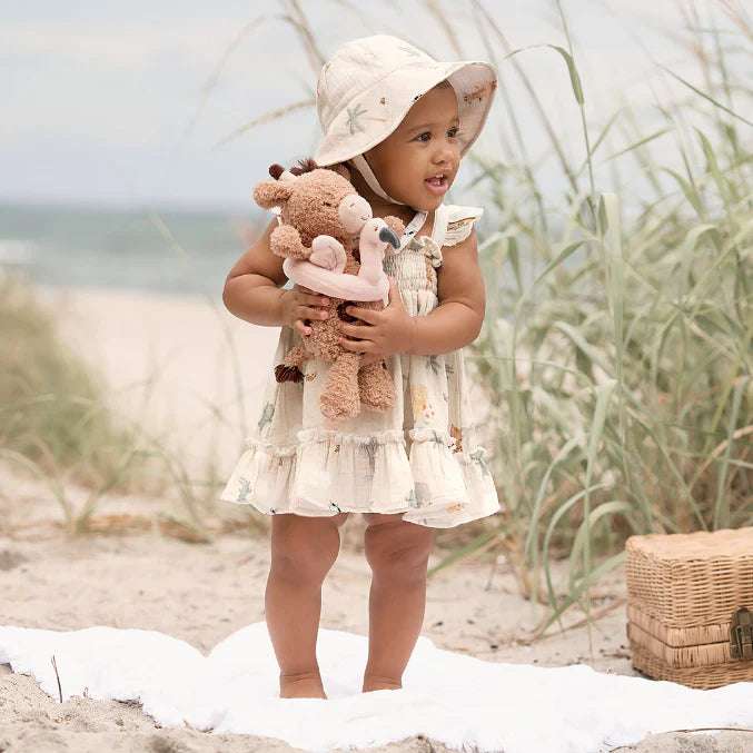 Seaside Safari Organic Muslin Smocked Sundress & Bloomers Elegant Baby    [variant_option4] [variant_option5] [variant_option6] [variant_option7] [variant_option8] [variant_option9] 2