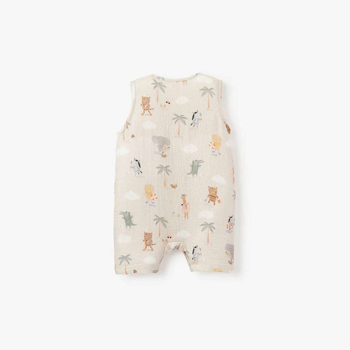 Seaside Safari Organic Sleeveless Shortall Elegant Baby    [variant_option4] [variant_option5] [variant_option6] [variant_option7] [variant_option8] [variant_option9] 3