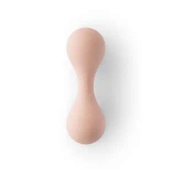 Silicone Baby Rattle Toy- Blush Mushie & Co    [variant_option4] [variant_option5] [variant_option6] [variant_option7] [variant_option8] [variant_option9] 1