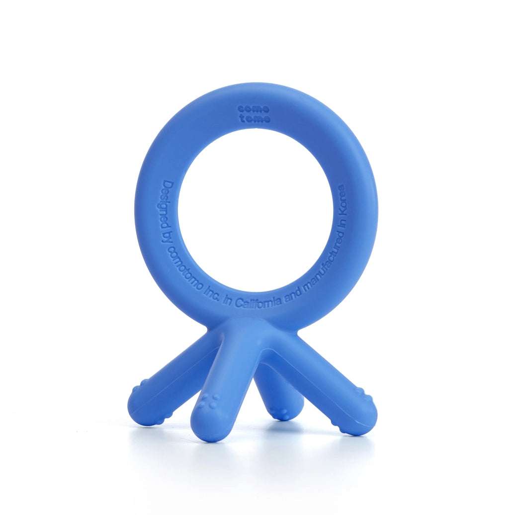 Silicone Baby Teether Comotomo Blue   [variant_option4] [variant_option5] [variant_option6] [variant_option7] [variant_option8] [variant_option9] 1