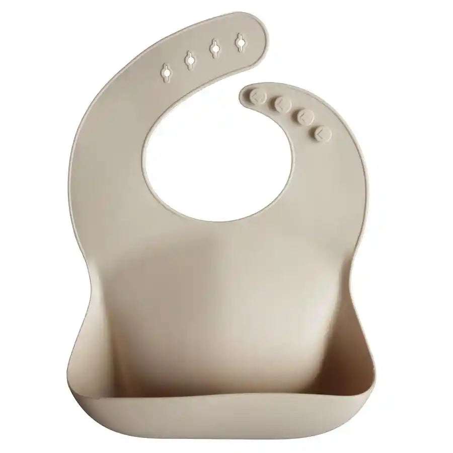 Silicone Bib- Shifting Sand Mushie & Co    [variant_option4] [variant_option5] [variant_option6] [variant_option7] [variant_option8] [variant_option9] 1