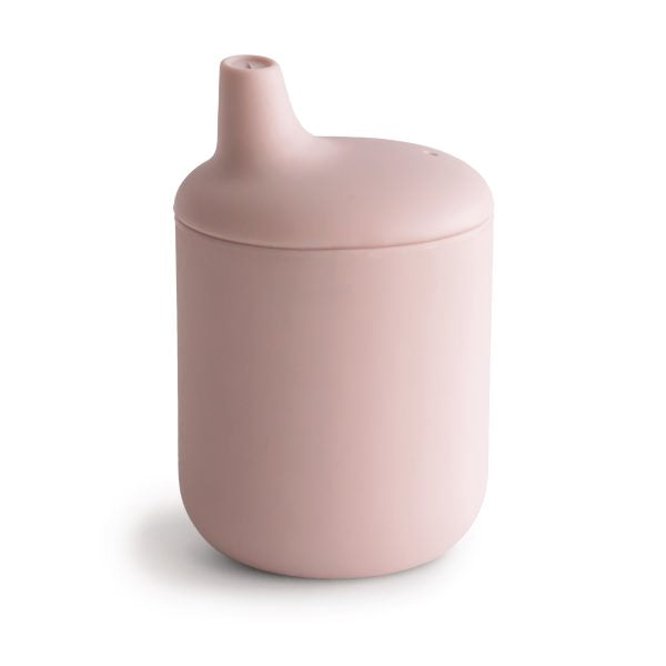 Silicone Sippy Cup- Blush