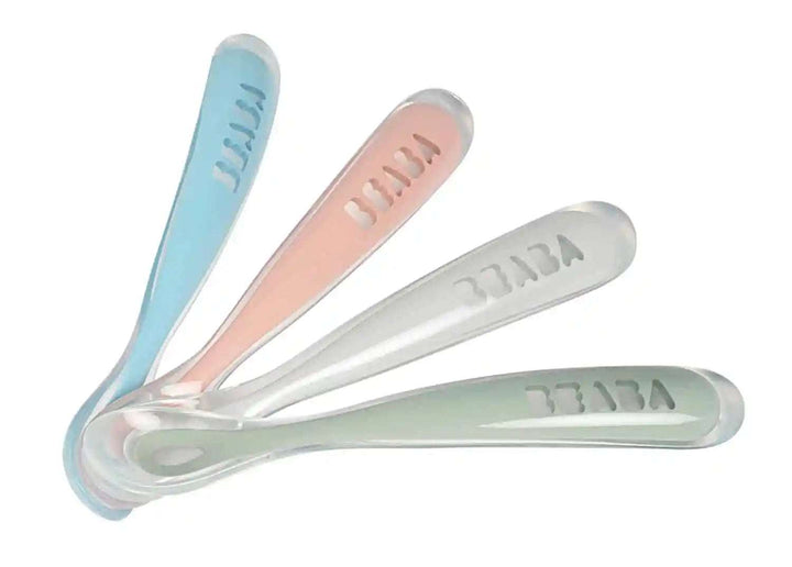 Silicone Spoons- Rose Beaba    [variant_option4] [variant_option5] [variant_option6] [variant_option7] [variant_option8] [variant_option9] 1