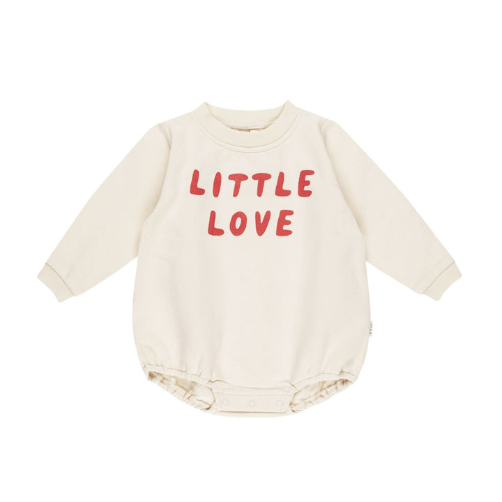 Crewneck Bubble Romper - Little Love