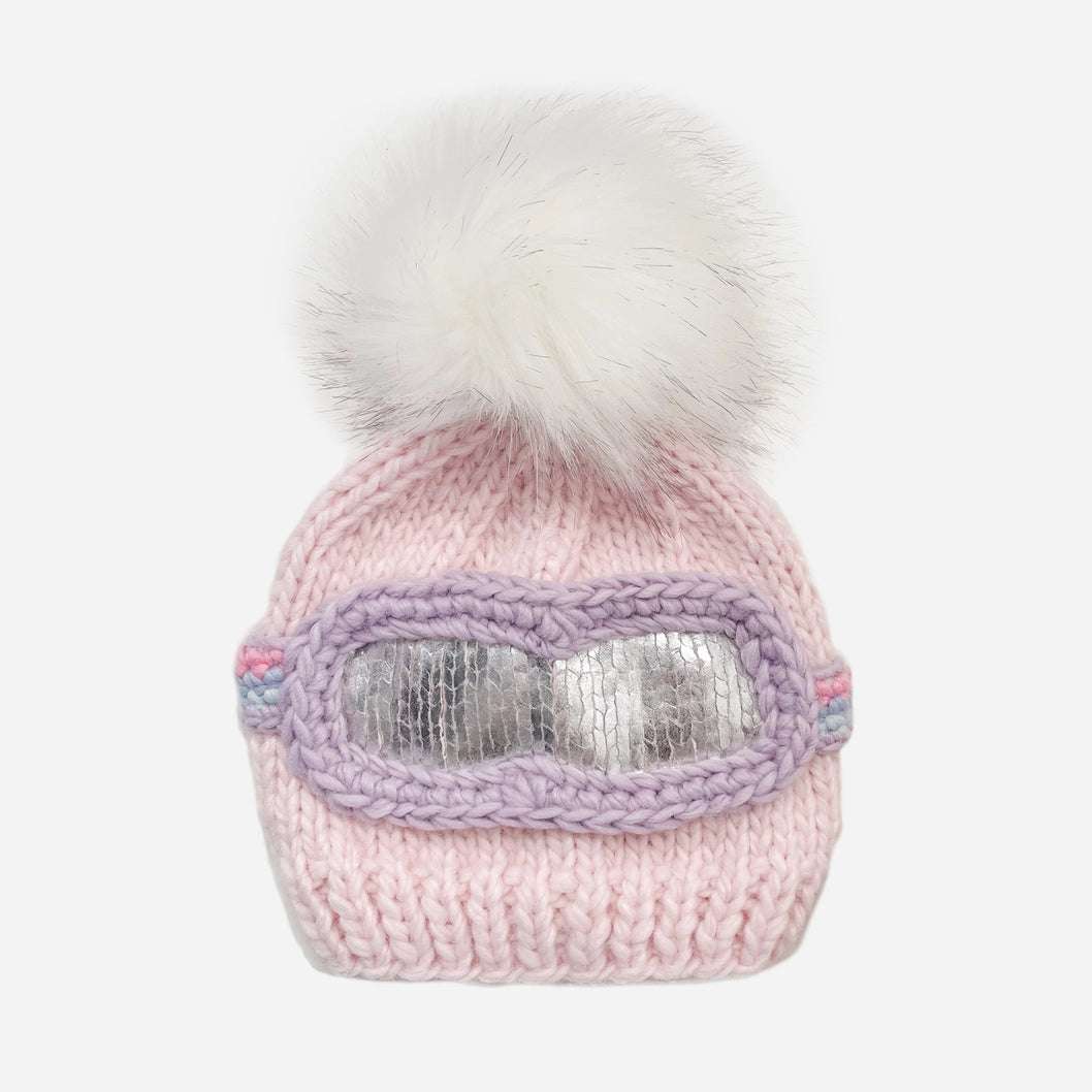 Ski Goggles Hat Baby Pink The Blueberry Hill 3-6M   [variant_option4] [variant_option5] [variant_option6] [variant_option7] [variant_option8] [variant_option9] 1