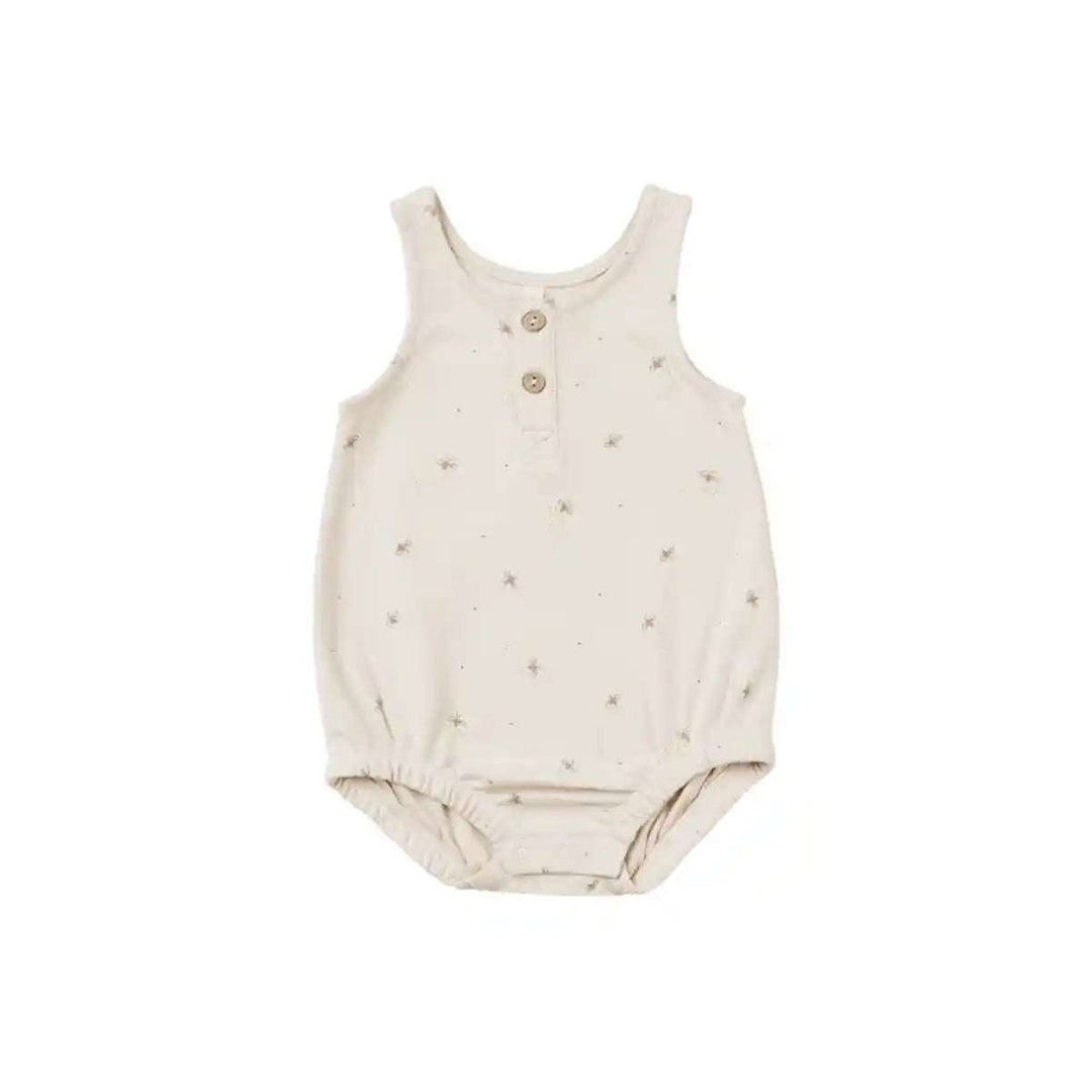 Sleeveless Bubble Romper Bees Quincy Mae 0-3M   [variant_option4] [variant_option5] [variant_option6] [variant_option7] [variant_option8] [variant_option9] 1