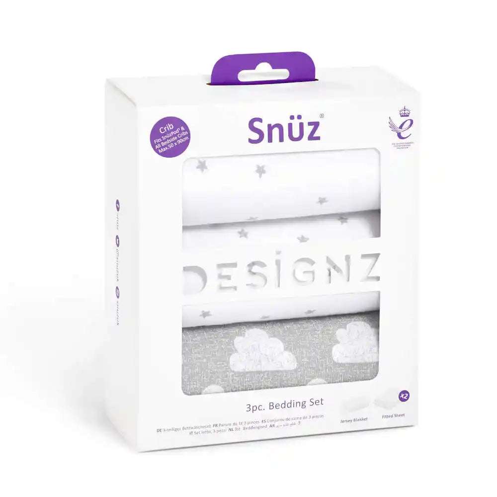 SnüzPod 3-Piece Crib Bedding Set Snüz    [variant_option4] [variant_option5] [variant_option6] [variant_option7] [variant_option8] [variant_option9] 3