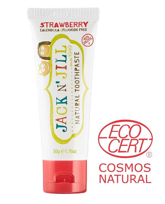 Shop Strawberry Natural Toothpaste - Li'l Baby Sprouts