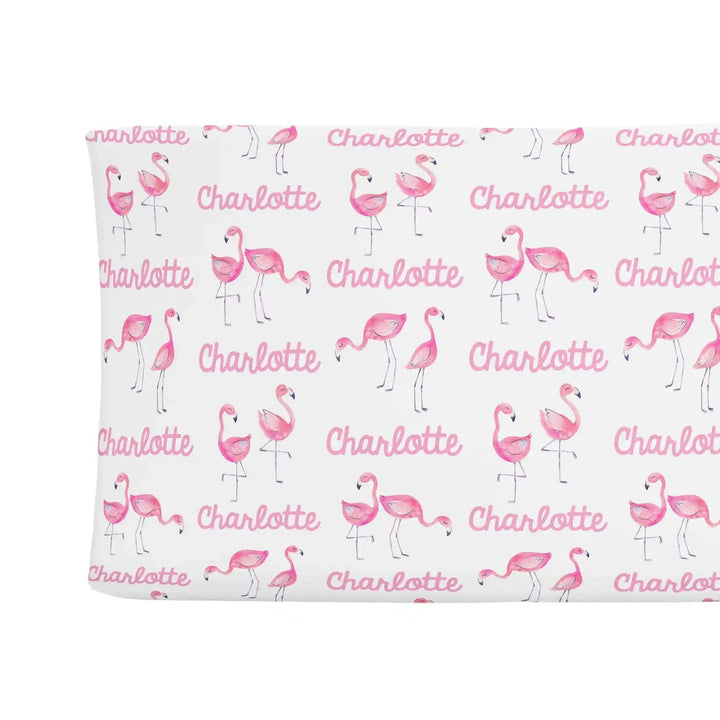 Sugar + Maple Changing Pad Cover - Flamingo Sugar + Maple    [variant_option4] [variant_option5] [variant_option6] [variant_option7] [variant_option8] [variant_option9] 1