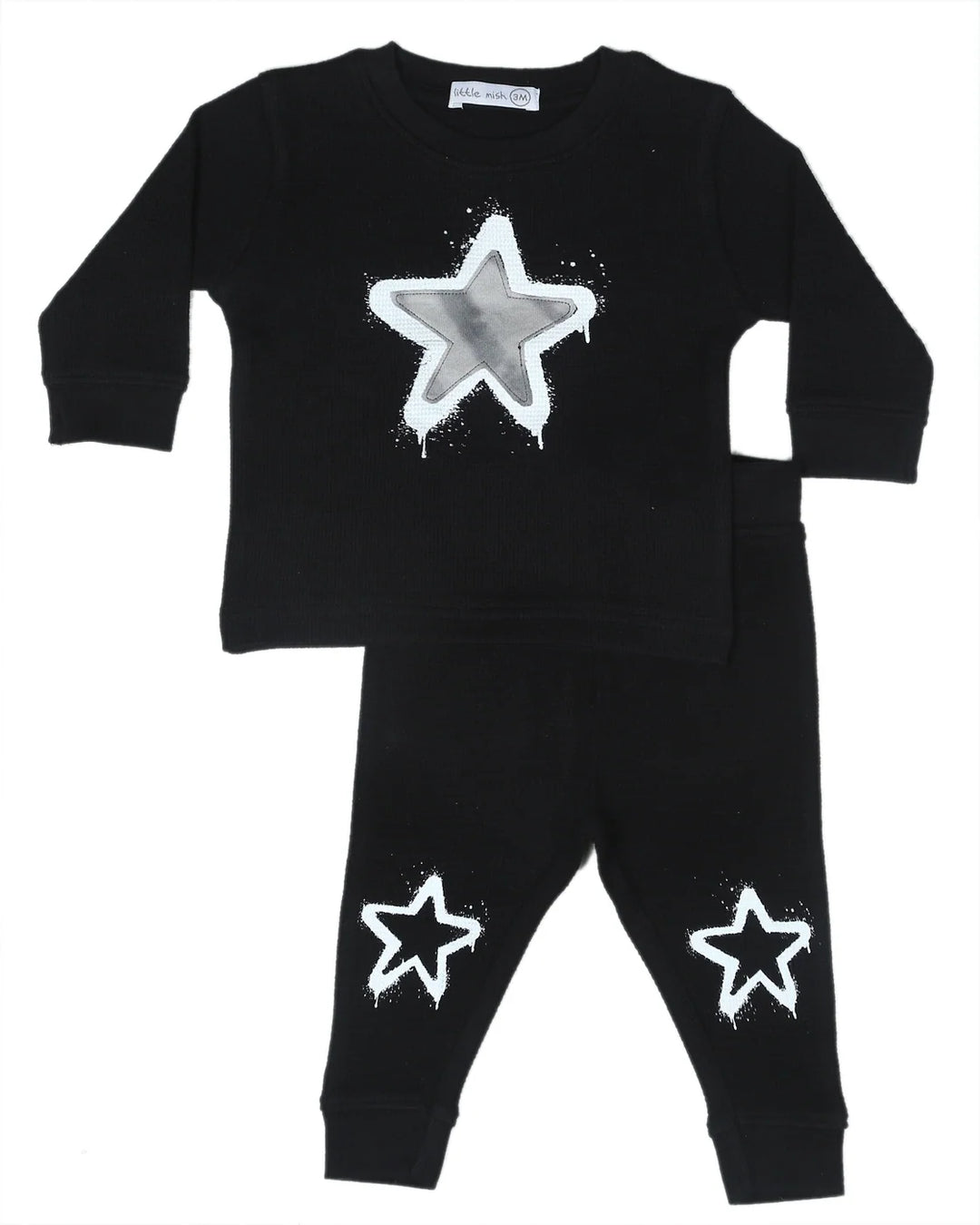 Tie Dye Set Black